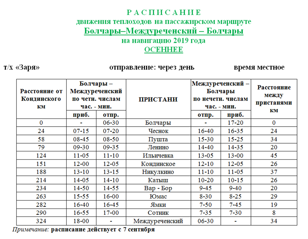 Автовокзал ханты мансийск расписание